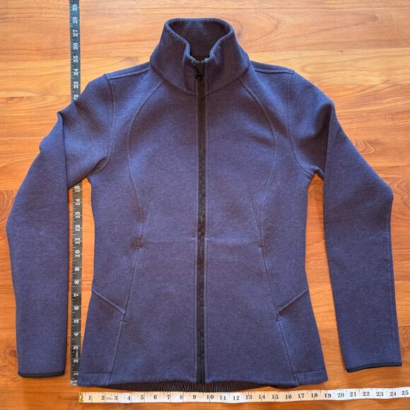 Lululemon Insculpt Jacket ‎ Heathered Deep Indigo/Deep Indigo - Picture 1 of 11